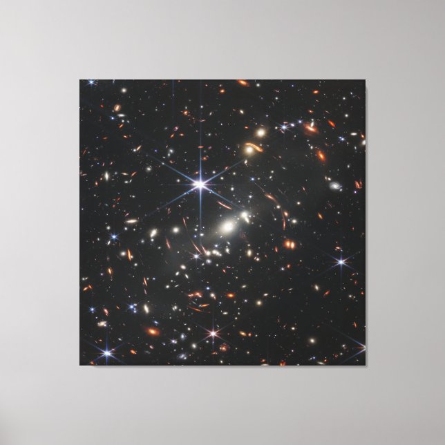 Toile Image infrarouge la plus profonde de l'univers | J (Recto)