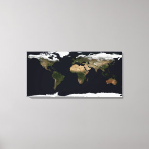 Toile Image mondiale de notre monde