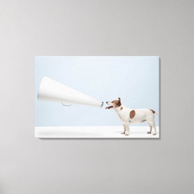 Toile Images Getty | Chien parlant (Recto)