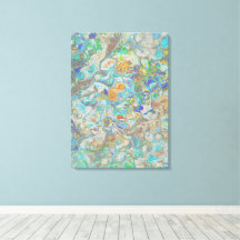 Imaginaire de fleurs vintages - Boho Floral Art Ab