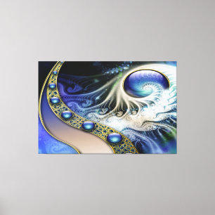 Toile imaginaire fractal Abstrait