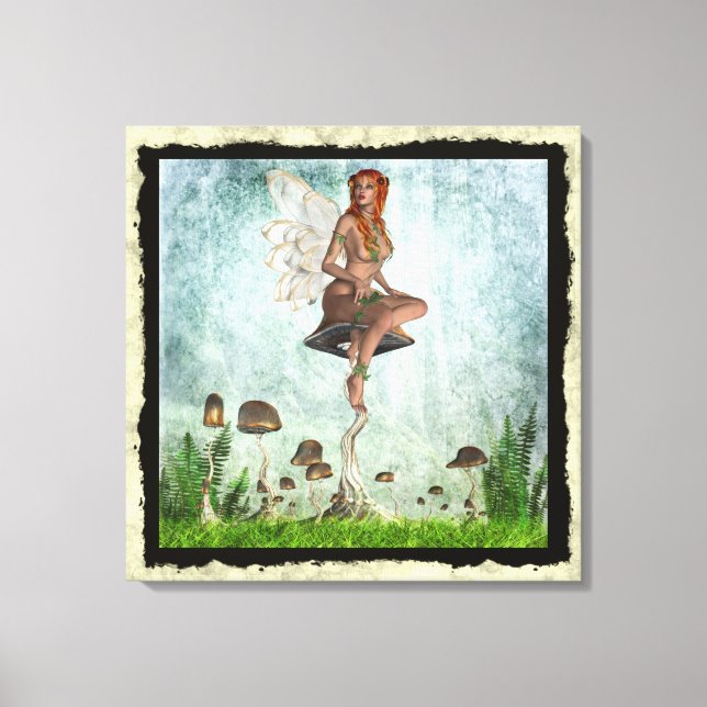 Toile Imaginaire gothique Toadstool Féerie 1 (Recto)