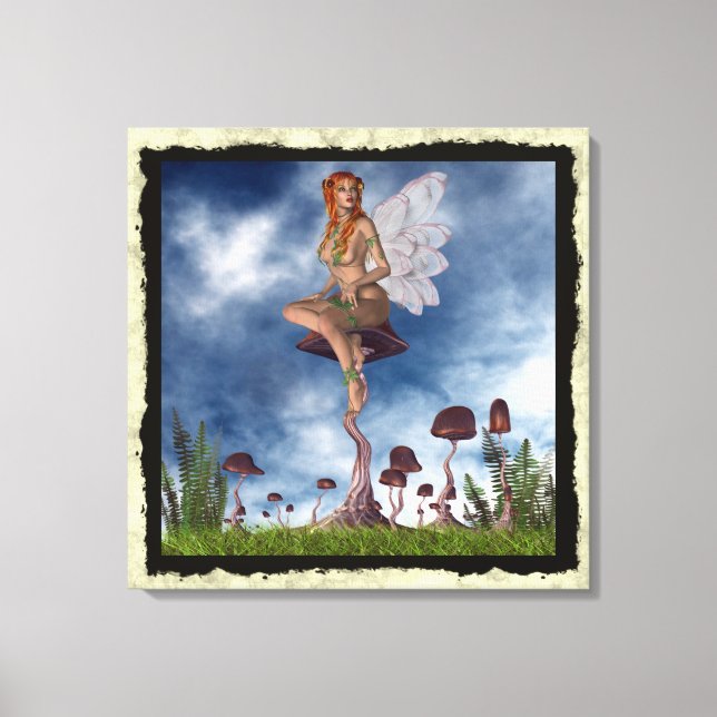 Toile Imaginaire gothique Toadstool Féerie 2 (Recto)