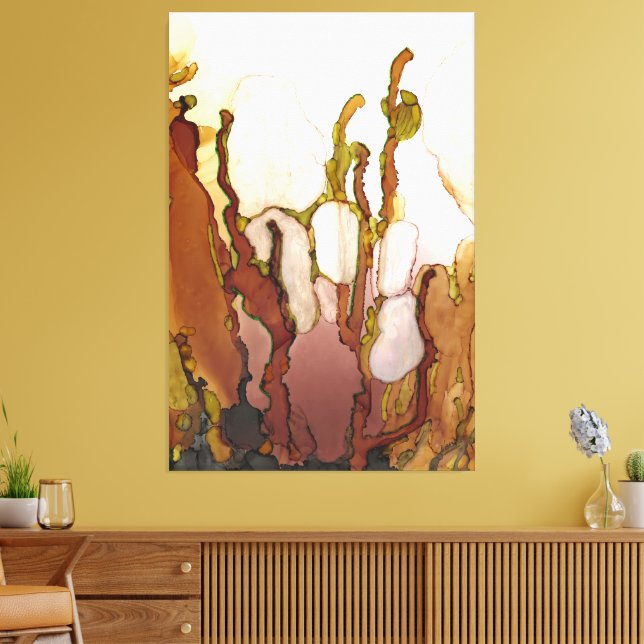 Toile Imagination bronze (Insitu(Salon))