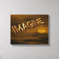 Imaginez l'Imaginaire Lune Ciel Inspirationnel