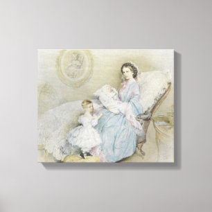 Toile Impératrice Elisabeth d'Autriche - Sissi