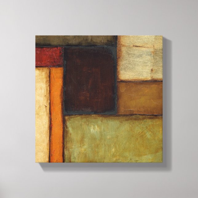 Toile Impressionniste d'automne par Jennifer Goldberger (Recto)