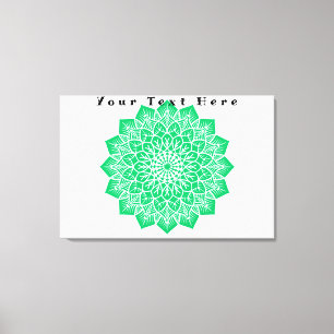 Toile Imprimer votre texte ici personnalisé Art étiré