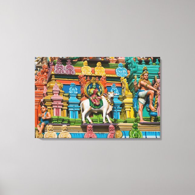 Toile INDE, Tamil Nadu, Chennai : Kapaleeshwarar (Recto)