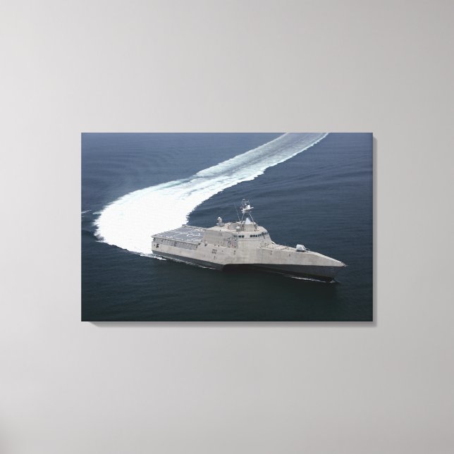 Toile Indépendance des navires de combat dans le golfe d (Recto)