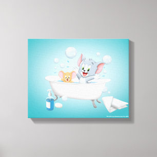 Toile Infant Tom and Jerry Taking a Bath