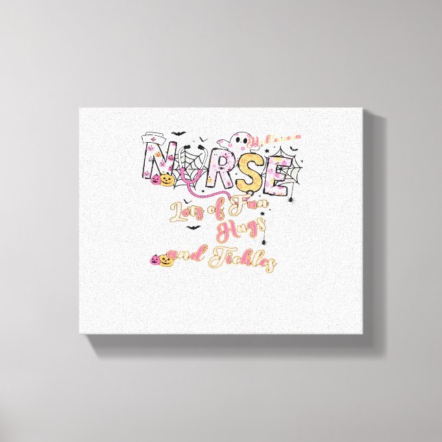 Toile Infirmière Paediactric Amusement Halloween Design  (Recto)