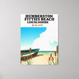 Toile Ingoldmells South Beach lincolnshire Canvas Imprim