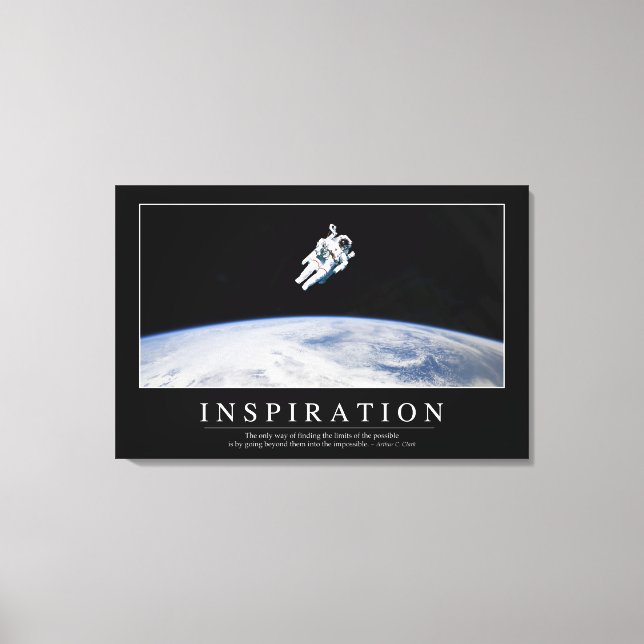 Toile Inspiration : Citation Inspirationnelle (Recto)