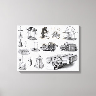 Toile Instruments à la découverte et à l'utilisation