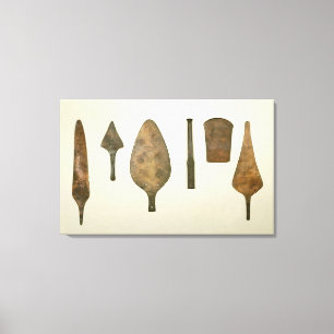 Toile Instruments de cuivre, Harappa, 2300-1750 AVANT