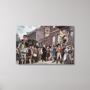 Toile Intégration des Washingtons vintages à Philadelphi