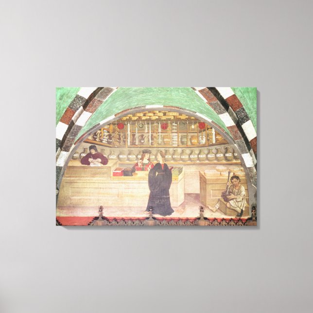 Toile Intérieur d'une pharmacie (Recto)