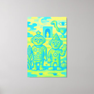 Toile Invitation to the Sacred Zone