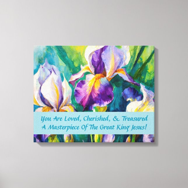 Toile Iris Elegance Inspiration (Recto)