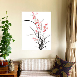 Toile Iris traditionnel chinois - un
