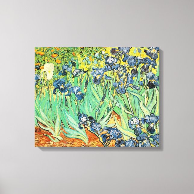 Toile Iris - Van Gogh - c1889 (Recto)