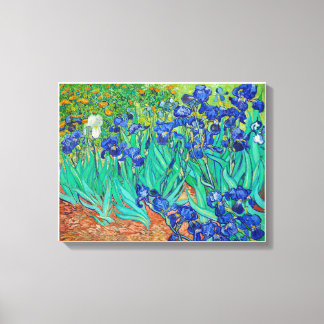 Toile Irises de Vincent Van Gogh (1889).