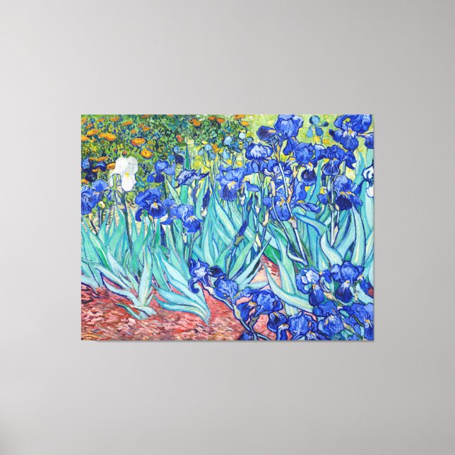 Toile Irises Vincent van Gogh (Recto)
