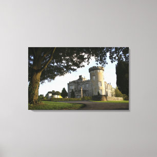 Toile Irlande, entrée côté château de Dromoland.
