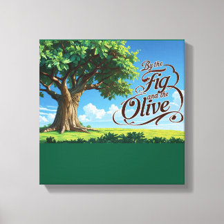 Toile Islamic Decor- Religious Trees In Islam