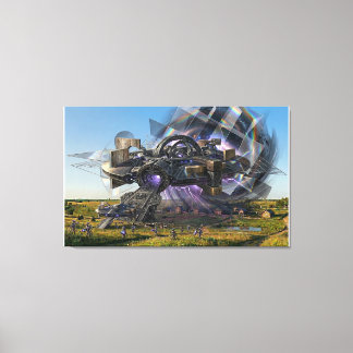 Toile "It’s a Beautiful Place Here"