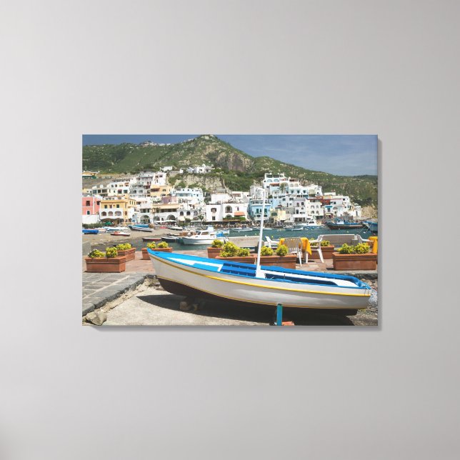 Toile ITALIE, Campanie (Baie de Naples), ISCHIE, (Recto)