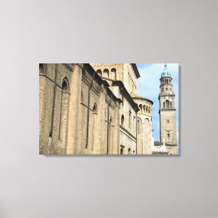 Toile Italie, Parme, Tour de l'église San Giovanni