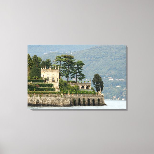 Toile Italie, Stresa, Lac Majeur, Isola Bella 2 (Recto)