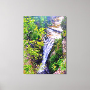 TOILE ITHACA NEW YORK CASCADILA GORGE