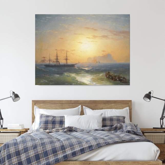 Toile Ivan Konstantinovich Aivazovsky - Navigation (Insitu(Chambre))