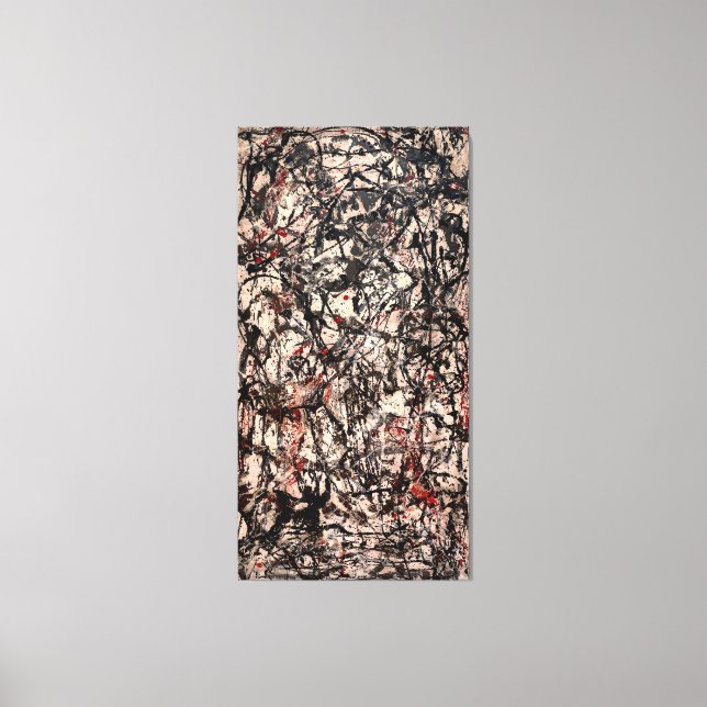 Toile J. P. - FORÊT ENCHANTÉE - 1947 - Abstrait - (Recto)