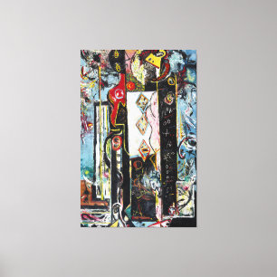 Toile J. P. - HOMME et FEMME - 1942-1943 - Abstrait -