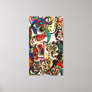 Toile J. P. - MASQUED IMAGE - 1938 - Abstrait -