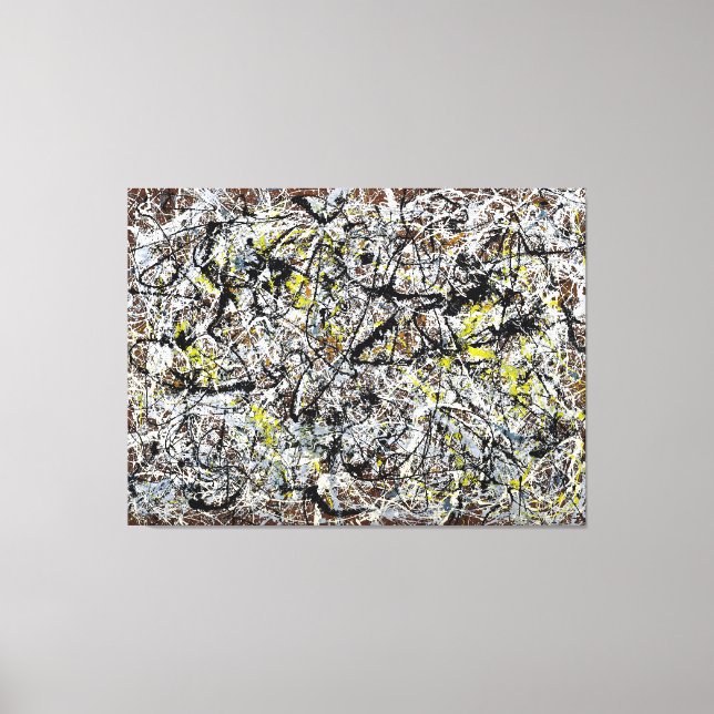 TOILE J. P. - MURAL ON INDIAN RED GROUND - 1950 - (Recto)