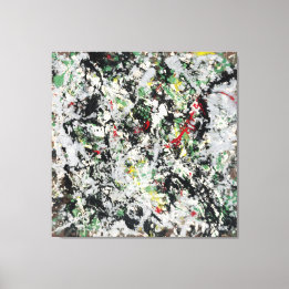 Toile J. P. - Numéro 12 - 1950 - Peinture d'action -
