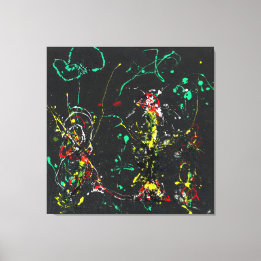 Toile J. P. - Numéro 17 FIREWORKS - 1950 -