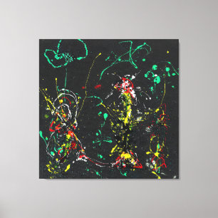 Toile J. P. - Numéro 17 FIREWORKS - 1950 -