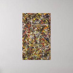 Toile J. P. - Numéro 5 - 1948 - Peinture d'action -