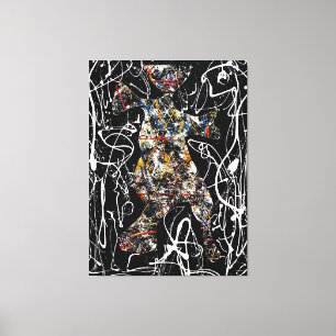 Toile J. P. - Sans titre (figure de découpe) - 1948 -