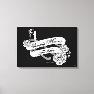 Toile Jack et Sally - Tout simplement pour être