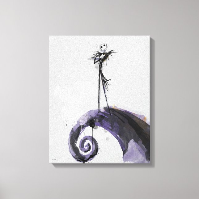 Toile Jack Skellington | Jack est de retour (Recto)
