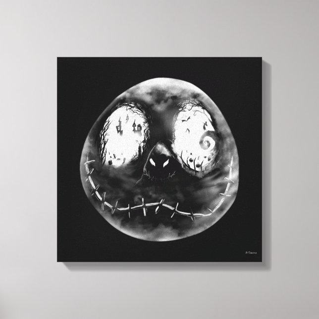Toile Jack Skellington | Smile (Recto)
