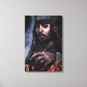 Toile Jack Sparrow - Pirate légendaire