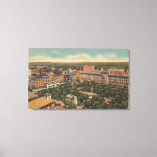 Toile Jacksonville, Floride - Vue aérienne de Hemming